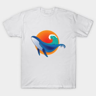 Whales and warm sun T-Shirt